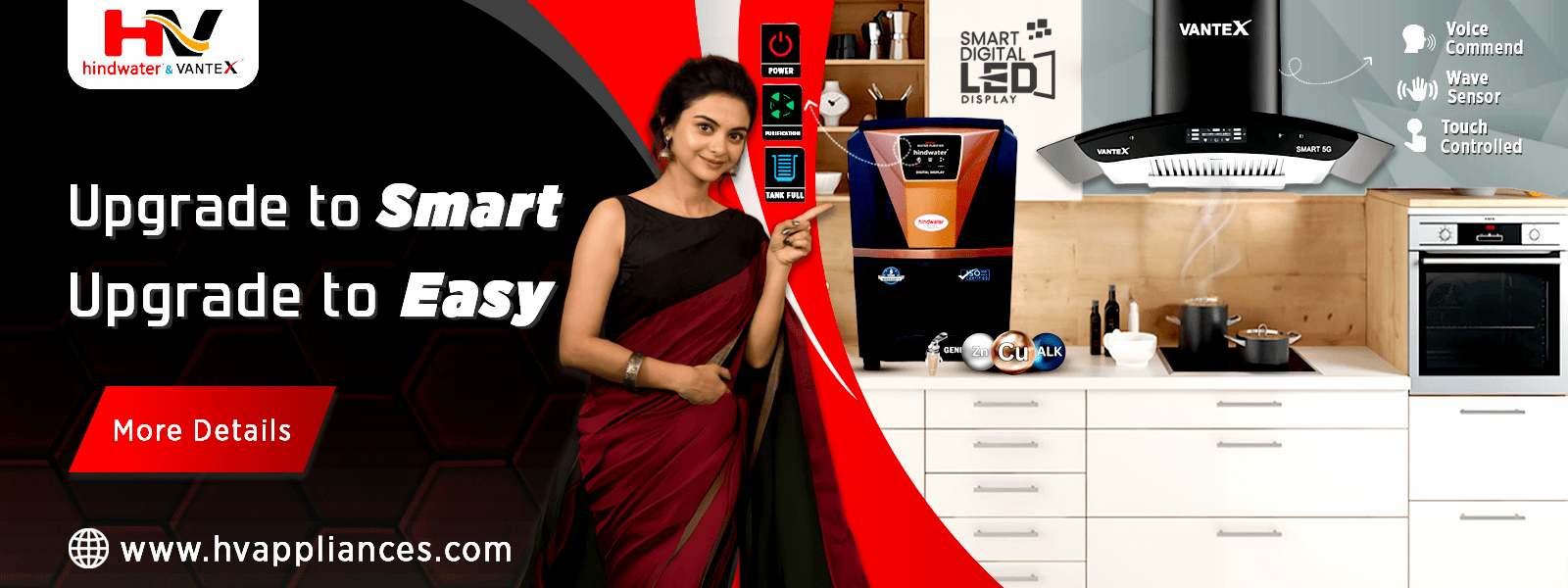 Smart 5G Kitchen Chimney + Genius Water Purifier