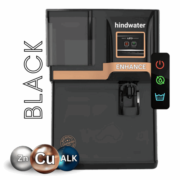 Enhance Water Purifier (Black) - hindwater