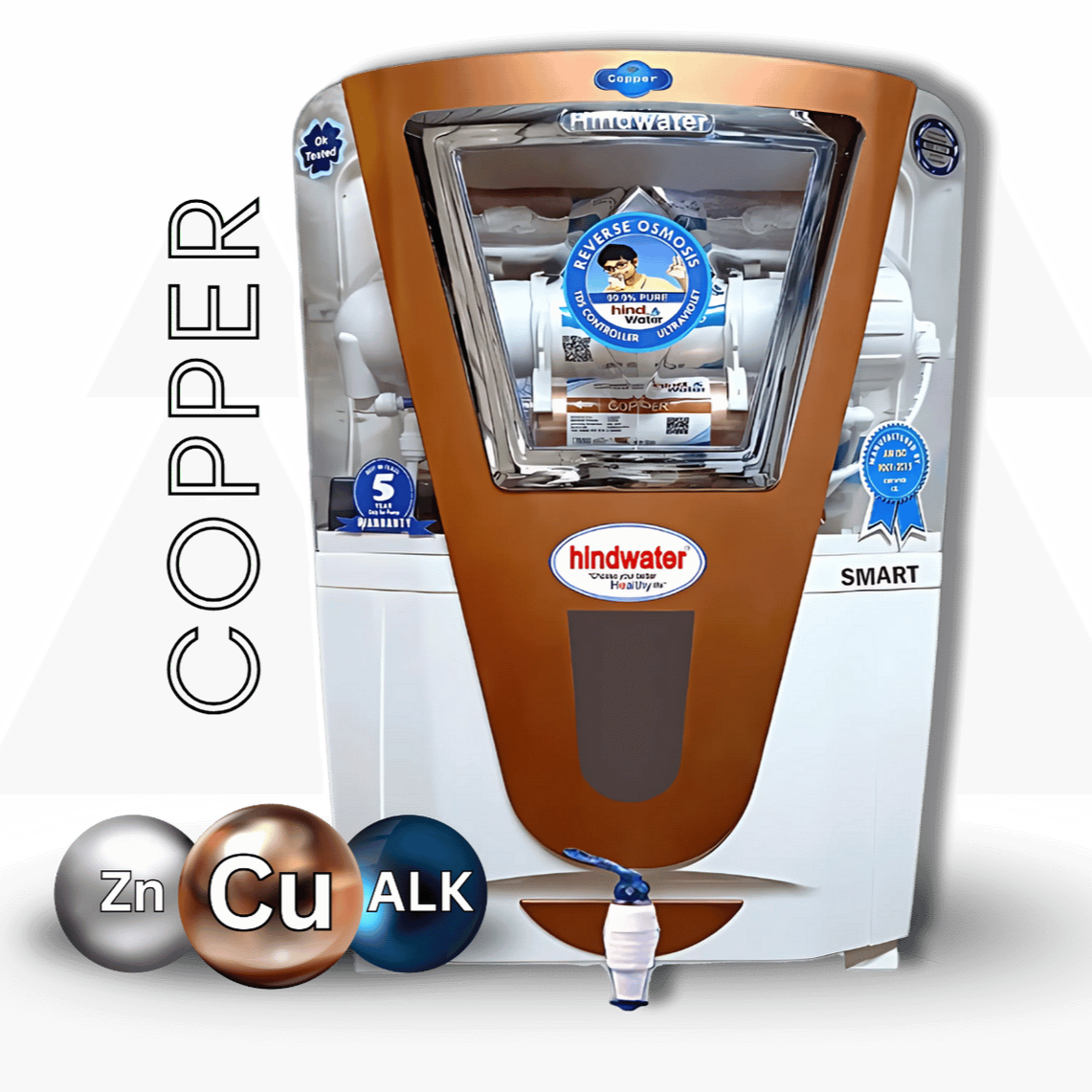 Smart Water Purifier – Copper Edition