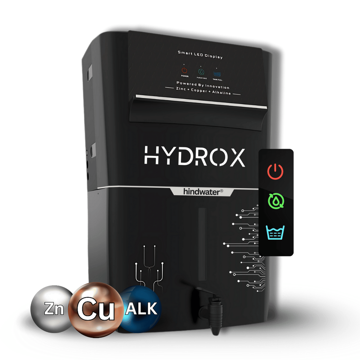 Hydrox Water Purifier - Black